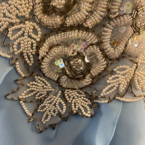 VINTAGE Prom formal 80s dress! FOOTLOOSE! - Picture 4 of 10